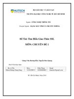 Tìm Hiểu Giao Thức SSL