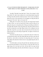 TIỂU LUẬN   lý LUẬN về PHÂN kỳ HÌNH THÁI KINH tế xã hội CỘNG sản CHỦ NGHĨA TRONG tác PHẨM PHÊ PHÁN CƯƠNG LĨNH gô TA của c mác