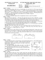 BỘ đề THI HSG lớp 9 môn vật lý