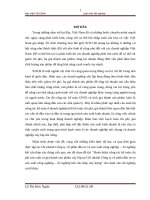 Hoàn thiện công tác kế toán chi phí sản xuất và giá thành sản phẩm xây lắp tại chi nhánh công ty cổ phần đầu tư và sản xuất công nghiệp – xí nghiệp kết cấu thép xây dựng 