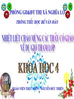 Khoa học 4 bài 26  nguyên nhân làm nước bị ô nhiễm 