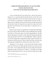 TIỂU LUẬN   NGHIÊN cứu tư TƯỞNG hồ CHÍ MINH , QUAN điểm của ĐẢNG CỘNG sản VIỆT NAM về VAI TRÒ của HOẠT ĐỘNG văn hóa NGHỆ THUẬT