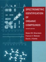 Spectrometric identification of organic compounds 7th edition   robert m  silverstein, francis x  webster, david kiemle 