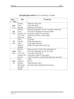 GIÁO ÁN GIẢNG DẠY THAM KHẢO LỚP 5