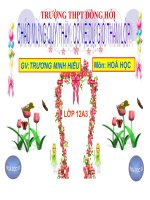 bai 31 mot so hop chat quan trong cua kim loai kiem tho 