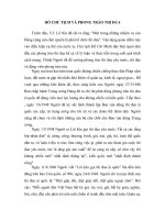 TIỂU LUẬN   CHỦ TỊCH hồ CHÍ MINH và PHONG TRÀO THI ĐUA