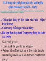 Phong trào giải phóng dân tộc và tổng khởi nghĩa tháng tám (1939   1945)  nước việt nam dân chủ cộng hoà ra đời 
