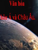 Bài Giảng Văn Hóa Châu Á Và Châu Âu