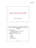 Quản trị kinh doanh luôn là một trong những ngành hấp dẫn các bạn trẻ năng động, đặc biệt  trong xu thế hội nhập kinh tế Quốc tế của Việt Nam những năm gần đây. Việc tìm hiểu rõ về ngành Quản trị kinh doanh giúp bạn định hướng nghề nghiệp tốt hơn trước kh