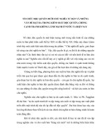 TIỂU LUẬN   tổ CHỨC độc QUYỀN của CHỦ NGHĨA tư bản và NHỮNG vấn đề đặt RA TRONG KIỂM SOÁT độc QUYỀN CHỐNG CẠNH TRANH KHÔNG LÀNH MẠNH ở nước TA HIỆN NAY