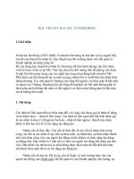 HỌC THUYẾT HAI YẾU TỐ HERZBERG