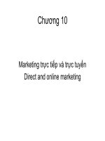 Marketing Trực Tiếp Và Trực Tuyến Direct And Online Marketing