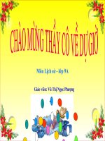 Bài 4  các nước châu á   lịch sử 9 