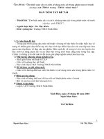 Đề tài Tìm hiểu màu sắc và cách sử dụng màu sắc trong phân môn vẽ tranh của học sinh trung học cơ sở