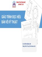 giáo trình đọc bản vẽ