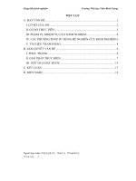 Một vài biện pháp giúp học sinh lớp Một trường Tiểu học Trần Bình Trọng rèn luyện kĩ năng sử dụng màu sắc phù hợp khi học môn Mĩ thuật