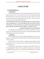 Đề tài Ứng dụng Công nghệ thông tinTrong giảng dạy môn Ngữ văn