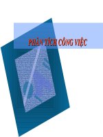 Bài Giảng Phân Tích Công Việc