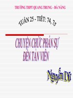 9 TUAN 25 CHUYEN CHUC PHAN SU DEN TAN VIEN3 