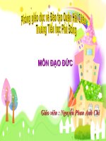 đi học đều và đúng giờ tiết 1 