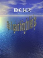 ĐỊA lý TIẾT 47 