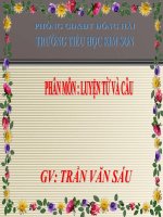 Chủ ngữ trong câu kể ai là gì LTVC lớp 4 số 6 