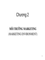 Bài Giảng Môi Trường Marketing (Marketing Environment)