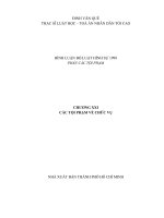 Bình luận khoa học bộ luật hình sự tập 5 