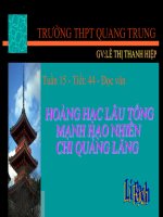 hoàng hạc lâu 