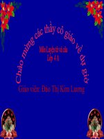 Mở rộng vốn từ đồ chơi và trò chơi LTVC lớp 4 số 5 