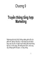Bài Giảng Truyền Thông Tổng Hợp Marketing