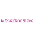 BÀI 32 SINH 12 cơ bản 