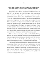 TIỂU LUẬN   tư DUY mới của ĐẢNG TRONG VIỆC xác ĐỊNH ĐƯỜNG lối xây DỰNG nền QUỐC PHÒNG TOÀN dân bảo vệ tổ QUỐC (1986   2006)