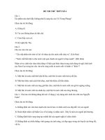 50 câu TRẮC NGHIỆM văn 
