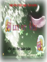 Bài giảng câu hỏi và dấu chấm LTVC lớp 4 số 4 