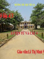 Mở rộng vốn từ đồ chơi và trò chơi LTVC lớp 4 số 2 