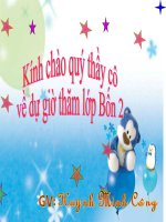 Mở rộng vốn từ tài năng LTVC lớp 4 số 10 