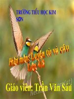 Mở rộng vốn từ cái đẹp LTVC lớp 4 số 11 