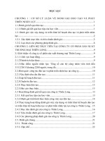 Thực trạng hoạt động đánh giá việc xây dựng và triển khai kế hoạch dào tạo và triển khai kế hoạch đào tạo và phát triển nhân lực tại công ty Thiên Long