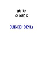 BT chuong 12  hóa đại cương