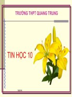 TIN lớp 10 bài tập và THỰC HÀNH 3 