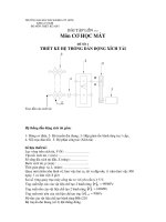 Dau de bai tap lon Co hoc may