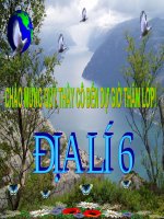 Bài  kí hiệu bản đồ  cách biểu hiện địa hình trên bản đồ   địa lý 6 