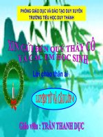 Bài giảng dùng câu hỏi vào mục đích khác LTVC lớp 4 số 5 