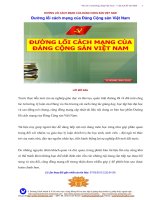 giao trinh kết hợp mon đường lối cach mạng của đảng cộng sản việt nam