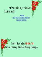 Vị ngữ trong câu kể ai làm gì LTVC lớp 4 số 15 
