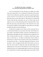 TIỂU LUẬN KINH tế CHÍNH TRỊ   lý THUYẾT GIÁ TRỊ   LAO ĐỘNG của TRƯỜNG PHÁI KINH tế CHÍNH TRỊ cổ điển ANH