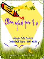 bài giảng dạy học tich hợp liên môn hình học 9  tiết 16  ôn tập CHƯƠNG i (tiết 2)