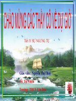 VẬT lý 6 TIẾT 31 sự NGƯNG tụ 