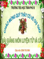 Giữ phép lịch sự khi bày tỏ yêu cầu, đề nghị LTVC lớp 4 số 2 